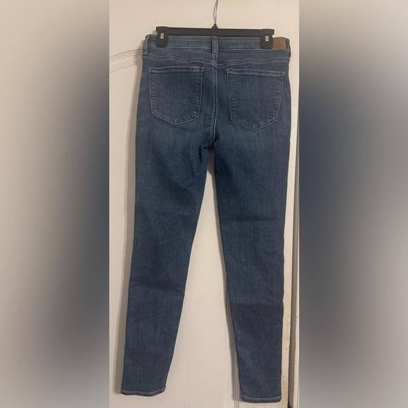 American Eagle Outfitters Women's Straight Leg Jeans - Dark Blue - Picture 3 of 6